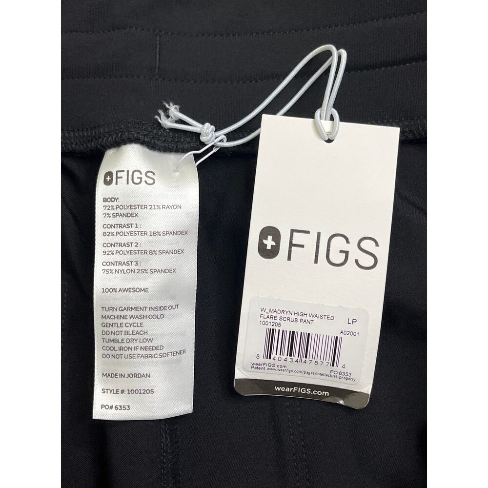 FIGS Madryn High Waisted Flare Scrub Pants Size Petite Large NWT - Picture 3 of 16
